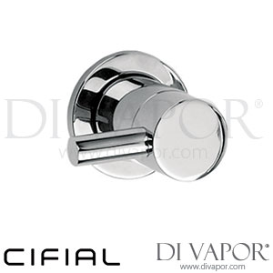 Cifial 32217TB U Techno 300 Wall Stop Valve Spare Parts